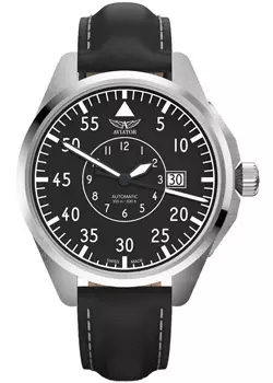 Швейцарские наручные мужские часы Aviator V.3.39.0.340.4. Коллекция Airacobra