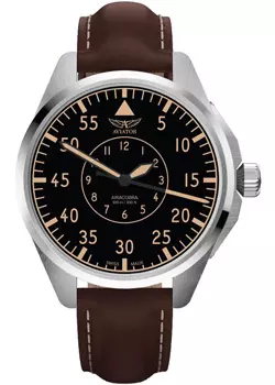 Швейцарские наручные мужские часы Aviator V.3.39.0.341.0. Коллекция Airacobra