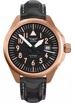 Швейцарские наручные мужские часы Aviator V.3.39.2.339.4. Коллекция Airacobra