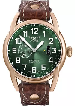 Швейцарские наручные мужские часы Aviator V.3.18.2.311.4. Коллекция Bristol Scout