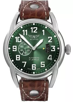 Швейцарские наручные мужские часы Aviator V.3.18.0.311.4. Коллекция Bristol Scout