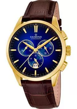 Швейцарские наручные мужские часы Candino C4518.7. Коллекция Chronograph