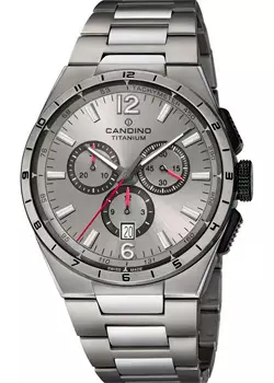 Швейцарские наручные мужские часы Candino C4603.G. Коллекция Titanium