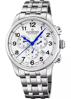 Швейцарские наручные мужские часы Candino C4744.1. Коллекция Chronograph