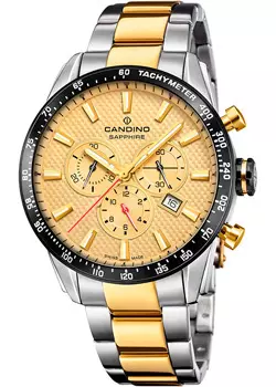 Швейцарские наручные мужские часы Candino C4748.1. Коллекция Chronograph