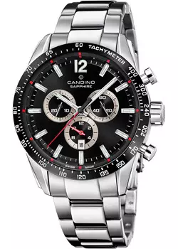 Швейцарские наручные мужские часы Candino C4757.4. Коллекция Chronograph