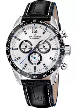 Швейцарские наручные мужские часы Candino C4758.1. Коллекция Chronograph