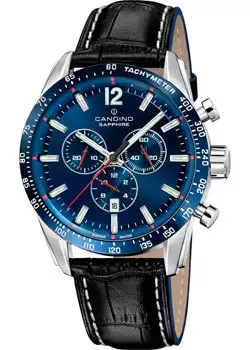 Швейцарские наручные мужские часы Candino C4758.2. Коллекция Chronograph