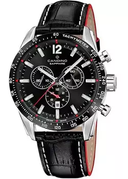 Швейцарские наручные мужские часы Candino C4758.4. Коллекция Chronograph