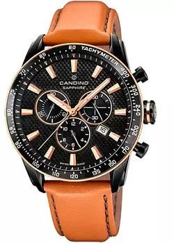 Швейцарские наручные мужские часы Candino C4759.1. Коллекция Chronograph