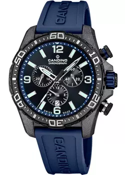 Швейцарские наручные мужские часы Candino C4779.2. Коллекция Chronograph