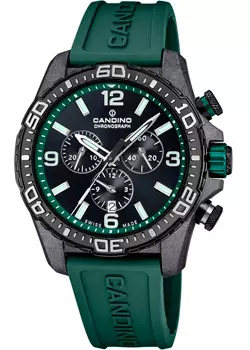 Швейцарские наручные мужские часы Candino C4779.3. Коллекция Chronograph