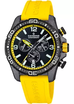 Швейцарские наручные мужские часы Candino C4779.6. Коллекция Chronograph