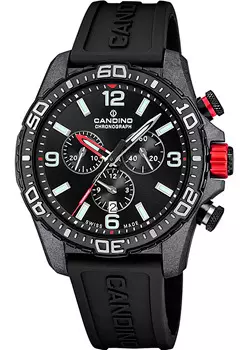 Швейцарские наручные мужские часы Candino C4779.7. Коллекция Chronograph