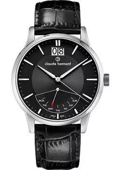 Швейцарские наручные мужские часы Claude Bernard 41001-3NIN. Коллекция Classic Gents