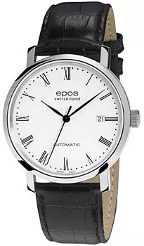 Швейцарские наручные мужские часы Epos 3387.152.20.20.15. Коллекция Originale