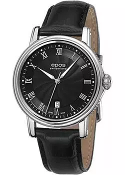 Швейцарские наручные мужские часы Epos 3390.152.20.25.25. Коллекция Emotion