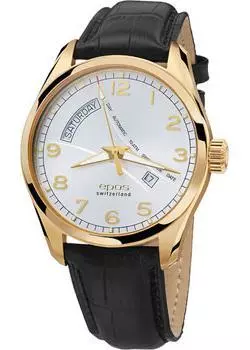 Швейцарские наручные мужские часы Epos 3402.142.22.38.25. Коллекция Passion