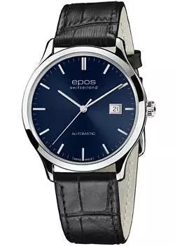 Швейцарские наручные мужские часы Epos 3420.152.20.16.15. Коллекция Originale