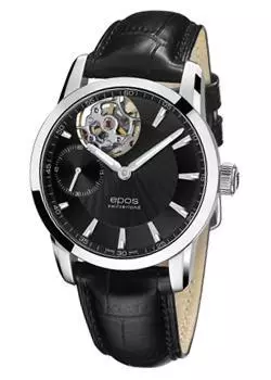 Швейцарские наручные мужские часы Epos 3424.183.20.15.25. Коллекция Sophistiquee