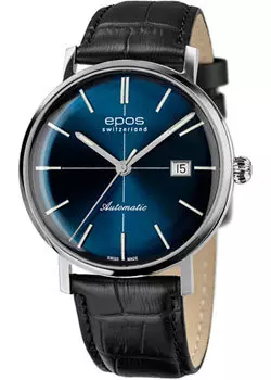 Швейцарские наручные мужские часы Epos 3437.132.20.16.25. Коллекция Originale