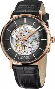 Швейцарские наручные мужские часы Epos 3437.135.24.15.25. Коллекция Originale