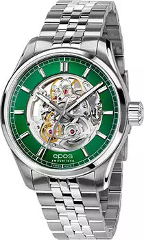 Швейцарские наручные мужские часы Epos 3501.135.20.13.30. Коллекция Passion