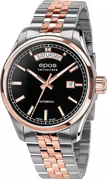 Швейцарские наручные мужские часы Epos 3501.142.34.95.44. Коллекция Passion