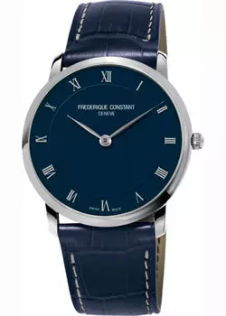 Швейцарские наручные мужские часы Frederique Constant FC-200RN5S36. Коллекция Slim Line