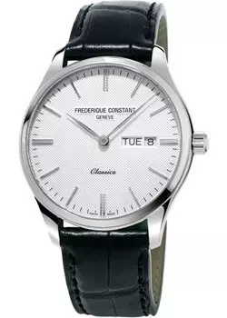 Швейцарские наручные мужские часы Frederique Constant FC-225ST5B6. Коллекция Classics Quartz