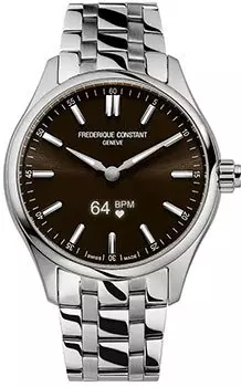 Швейцарские наручные мужские часы Frederique Constant FC-287CS5B6B. Коллекция Smartwatch Vitality