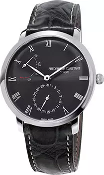 Швейцарские наручные мужские часы Frederique Constant FC-723GR3S6. Коллекция Slimline Power Reserve