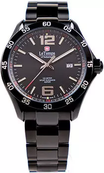 Швейцарские наручные мужские часы Le Temps LT1040.26BS02. Коллекция Sport Elegance