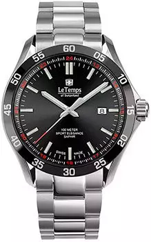 Швейцарские наручные мужские часы Le Temps LT1040.118BS01. Коллекция Sport Elegance