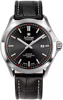 Швейцарские наручные мужские часы Le Temps LT1040.108BL01. Коллекция Sport Elegance