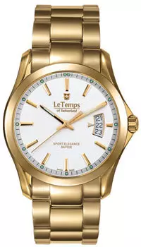 Швейцарские наручные мужские часы Le Temps LT1080.81BD01. Коллекция Sport Elegance