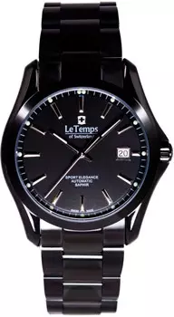 Швейцарские наручные мужские часы Le Temps LT1090.23BB02. Коллекция Sport Elegance Automatic