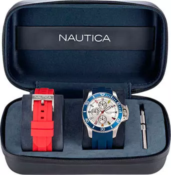 Швейцарские наручные мужские часы Nautica NAPBSP901. Коллекция Beyside