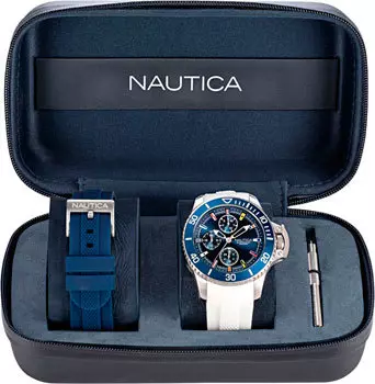 Швейцарские наручные мужские часы Nautica NAPBSP902. Коллекция Beyside