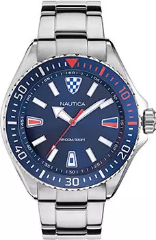 Швейцарские наручные мужские часы Nautica NAPCPS904. Коллекция Crandon Park