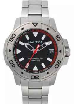 Швейцарские наручные мужские часы Nautica NAPEGT005. Коллекция Edgewater