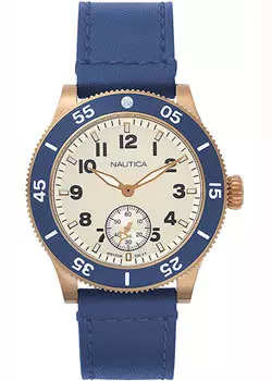Швейцарские наручные мужские часы Nautica NAPHST003. Коллекция Sport