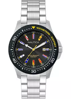 Швейцарские наручные мужские часы Nautica NAPJBC005. Коллекция Jones Beach