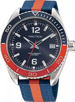 Швейцарские наручные мужские часы Nautica NAPKBF010. Коллекция Key Biscayne Box Set