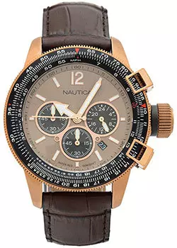 Швейцарские наручные мужские часы Nautica NAPLECR17. Коллекция BFC Chrono Box Set
