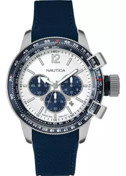Швейцарские наручные мужские часы Nautica NAPLECR20. Коллекция BFC Chrono Box Set