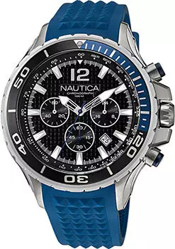 Швейцарские наручные мужские часы Nautica NAPNSTF05. Коллекция NST Chronograph