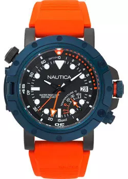 Швейцарские наручные мужские часы Nautica NAPPRH013. Коллекция Porthole dive