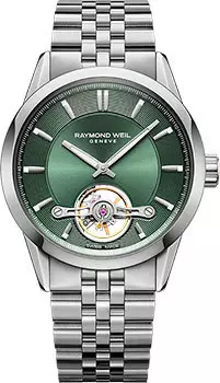 Швейцарские наручные мужские часы Raymond weil 2781-ST-52051. Коллекция Freelancer