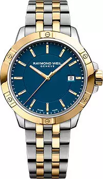 Швейцарские наручные мужские часы Raymond weil 8160-STP-50041. Коллекция Tango